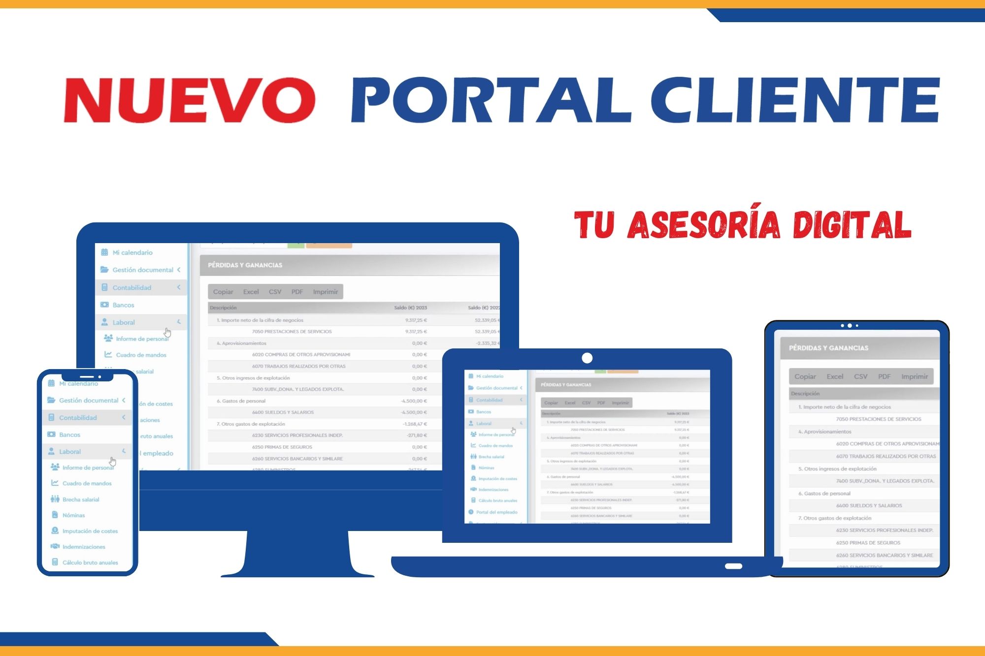 PMoreno - asesoría digital- nuevo portal de clientes